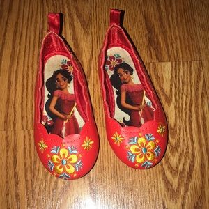 Disneys Elena of Avalor dress- up slipper shoes